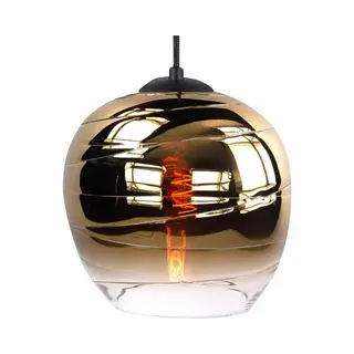 Glas Fantasy Apple Goud Ø21cm
