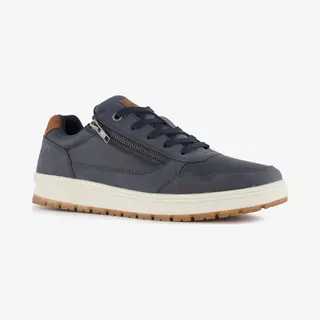 Blue Box Heren Sneakers Blauw Cognac - Maat 45