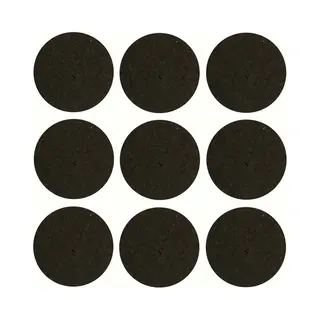 Benson Antikrasvilt - Zelfklevend - 16x Stuks - 1.9 Cm - Bruin - Meubelviltjes