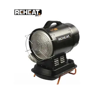 Reheat Industrieller Infrarot-Dieselheizer, Ventilatorkachel, Zwart