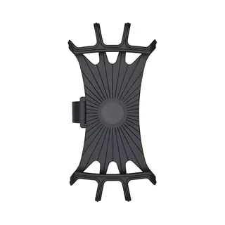 All Way Long Telefoonhouder Fiets - 360° Rotatie - Gsm Houder Fiets - Fiets / Scooter / Kinderwagen - Universeel - Zwart