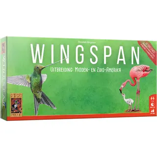 999 Games - Wingspan Uitbreiding, Midden- En Zuid-Amerika Bordspel