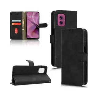 Telestore Luxe Mat Zwart Agenda Book Case Hoesje - Geschikt Voor Motorola Moto G55 5G