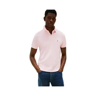 Tommy Hilfiger Rechte Stretch Polo, 2 Knopen