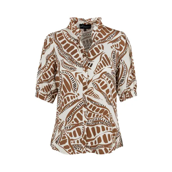 Elvira Blouse Cacao - Bronzed thumbnail
