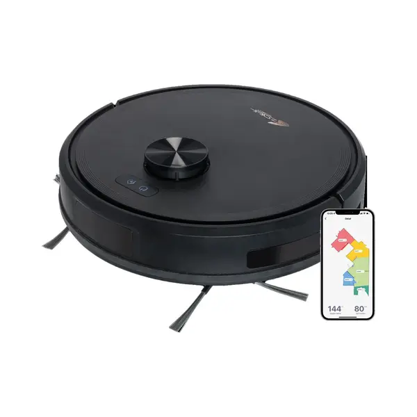 Zoef Robot Robotstofzuiger Bep 5.0 - Geschikt Voor Dierenharen - 15.000Pa Zuigkracht - Met Oplaadstation - Robotstofzuiger Huisdieren - Robot Vacuum - thumbnail