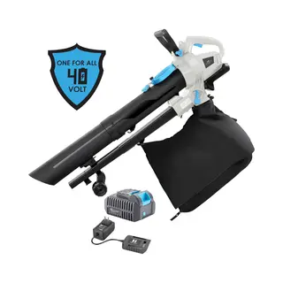 H-Ster Leo - Accu Bladblazer 40 Volt - 3 In 1 Blazen Zuigen Versnipperen - 187 Km/h - Incl. 40V Accu En Lader