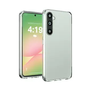 My Case Hoesje Geschikt Voor Samsung A56 Siliconen Shock Proof Case Transparant - Hoes Cover Case Shockproof - Camera Protector