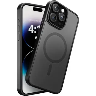 My Case Hoesje Geschikt Voor IPhone 14 Pro Max - Zwart - Geschikt Voor MagSafe – Slank, Sterk En Shock Proof