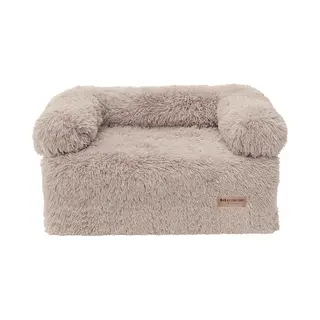 By Cee Cee By Cee Original Hundedecke Sofa – Hundedecke Sofa - Hundekorb - Premium - Komplett Abnehmbar - Mokka Taupe - 85x90 - Größe M