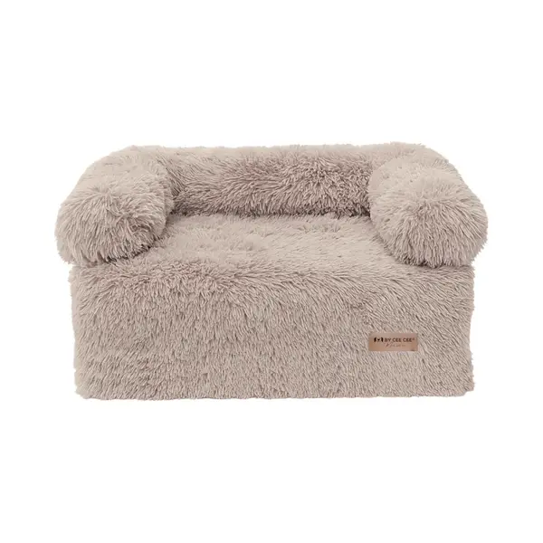 By Cee Cee By Cee Original Hundedecke Sofa – Hundedecke Sofa - Hundekorb - Premium - Komplett Abnehmbar - Mokka Taupe - 85x90 - Größe M thumbnail