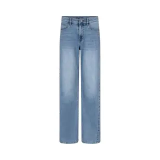 Red Button Jeans Claudette Slanted Seam Srb4907 Light Blue Dames Maat - W38 X L31