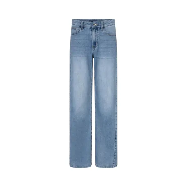 Red Button Jeans Claudette Slanted Seam Srb4907 Light Blue Dames Maat - W38 X L31 thumbnail