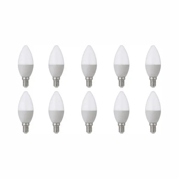 Bes Led Led Lamp 10 Pack - E14 Fitting - 6W - Helder/Koud Wit 6400K thumbnail