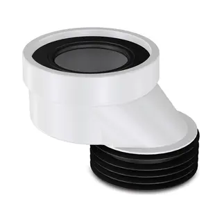 Qualu Wc Afvoermanchet - Lonis - Excentrisch 6 Cm