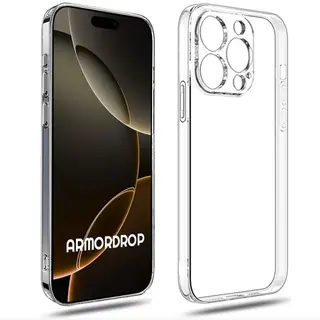 Armordrop Transparant Hoesje Geschikt Voor IPhone 16 Pro Max Hoesje - Stevige Beschermhoesje