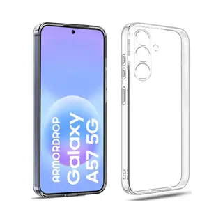 Armordrop Transparant Hoesje Geschikt Voor Samsung A57 Hoesje - Stevige Beschermhoesje
