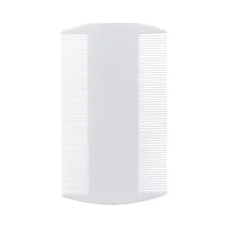 Scoby - 2 X Luizenkam - Netenkam - Luizen - Lice Comb - 2 Kanten - Wit - 2 Stuks