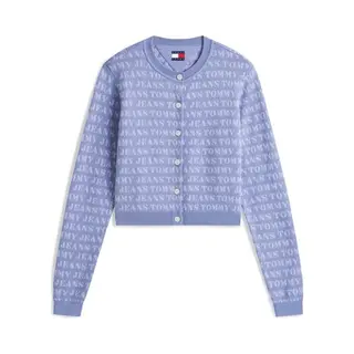 Tommy Jeans Strickjacken Tjw Aop Crop Crew Ca