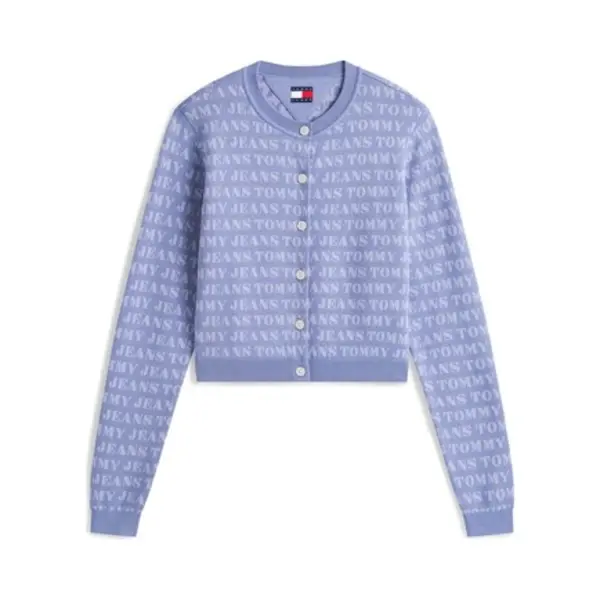 Tommy Jeans Strickjacken Tjw Aop Crop Crew Ca thumbnail