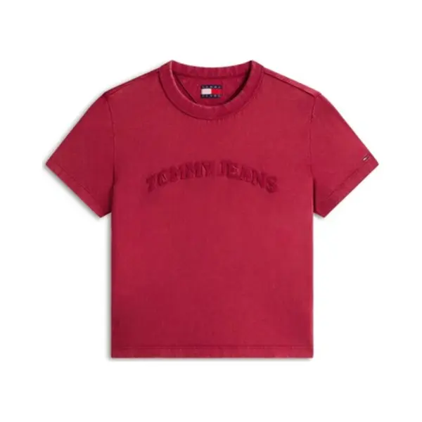 T-shirt Korte Mouw Tommy Jeans Tjw Reg Gmd Varsity thumbnail