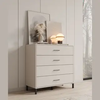 Meubella - Ladekast Vidor - Beige - 93 Cm