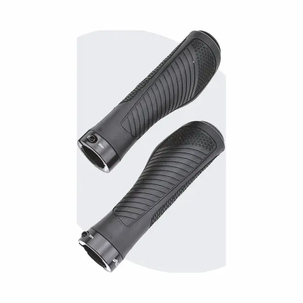 Voltano Ergonomisch Gevormde Fiets Handvatten 132/132 Mm - Stevige Imbus Bevestiging - Anti Plak Coating - Verhoogde Grip Fietshandvatten Voor thumbnail
