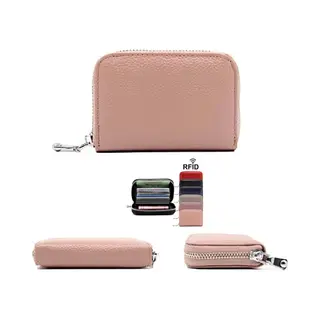 Actie4you® - Dames Portemonnee Met Rfid Anti-Skim Bescherming – Kunstleder – Voor 10 Pasjes – Voor Briefgeld – Kaarthouder – Met Rits -