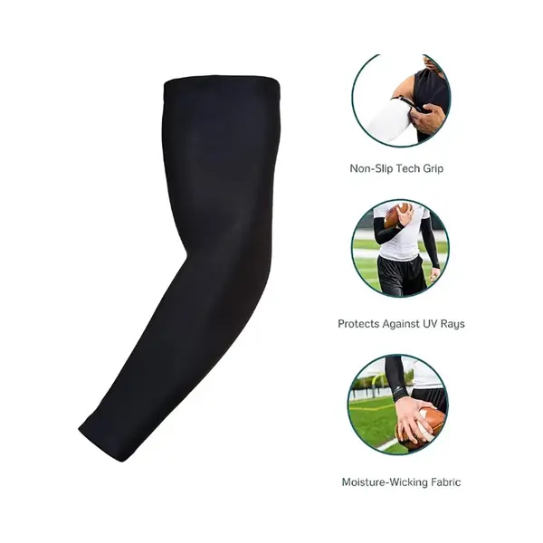 Actie4you® - Arm Sleeve - Lichte Compressie - Versteviging – Comfortabele Arm Sleeve – Verbetert Bloedcirculatie – Ondersteunt Spieren – thumbnail