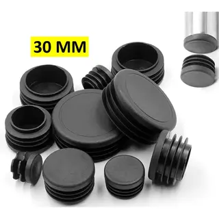 Actie4you® - Ronde Insteekdoppen – Meubeldop – Inslagdop – Stoelpoot Doppen -Ø 30 Mm - Kunststof - Zwart - 4 Stuks