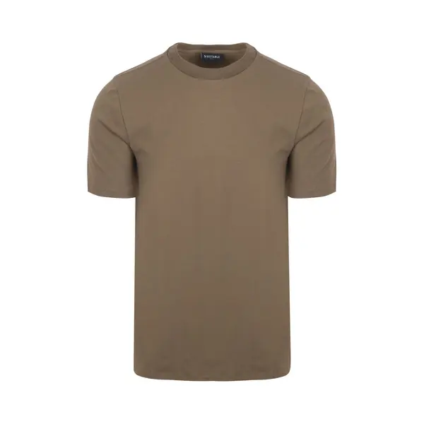 Suitable Respect T-shirt Hi Taupe - Größe S thumbnail