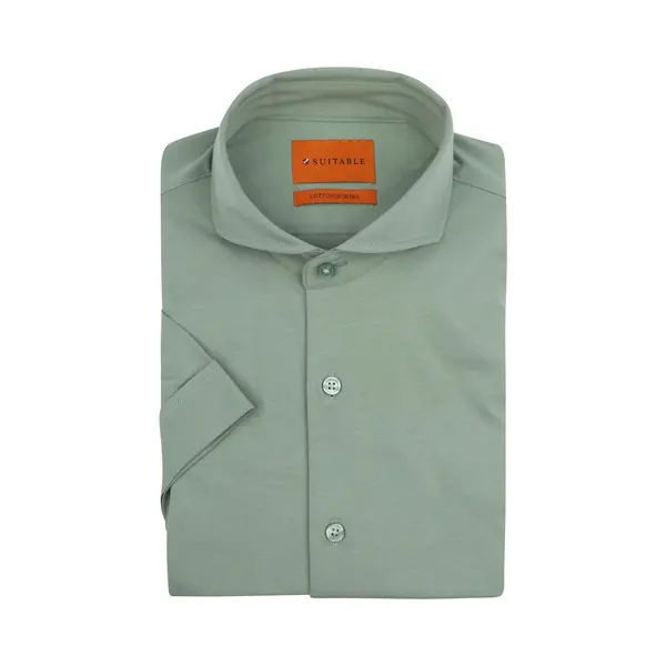 Suitable Shortsleeve Sorona Hemd Erik Grün - Größe 41 thumbnail