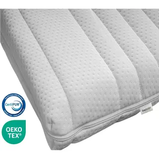 Easy Bedden Hotel Topper Xl - 110x190 - HR45 Koudschuim - Hybrid - Stevig - Topdekmatras - Circa 10 Cm - Afritsbaar Wasbaar Bamboo Hoes -Topper Hotel