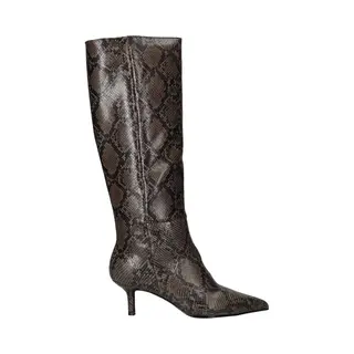 Posh By Poelman Lange Laarzen - Dames - Bruin - Maat, 38