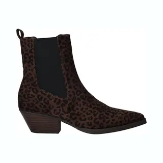 Posh By Poelman Enkellaarsjes - Dames - Bruin - Maat, 38