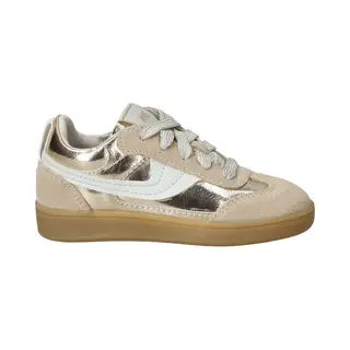Ikke Ik-Ke Sneakers - Meisjes - Beige - Maat, 28