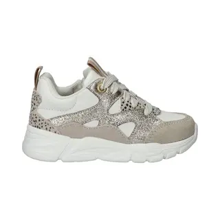Ikke Ik-Ke Sneakers - Meisjes - Beige - Maat, 30