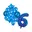 blauw 6 jaar