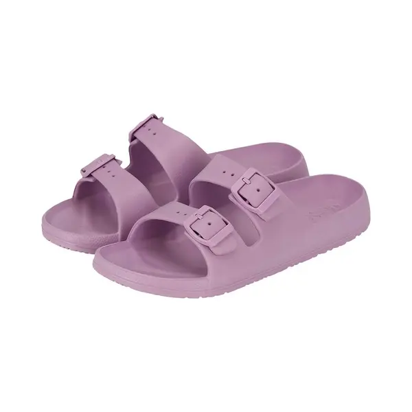 Morethansocks - Damen Hausschuhe - Bequeme Sommersandalen Mit Schnallenverschluss - Leicht & Wasserabweisend thumbnail