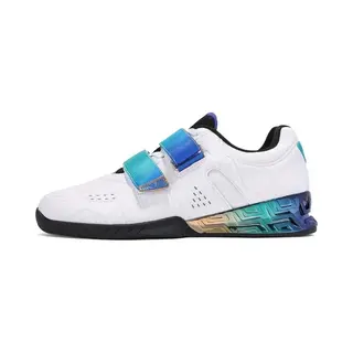 Nivard Powerlift Schoenen - Powerlifter - Weightlifting - Squat - Gewichthef - Gym Schoenen - Sneaker - Wit - Maat 39
