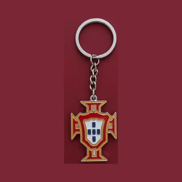 Hook Solutions Sleutelhanger Portugal - Nationale Vlag - Voetbal - Kerst thumbnail