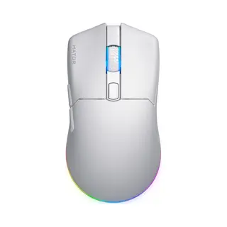 Hator Pulsar 3 Wireless muis Gamen Ambidextrous Rf Wireless + Bluetooth + Usb Type-C Optisch 12000 Dpi