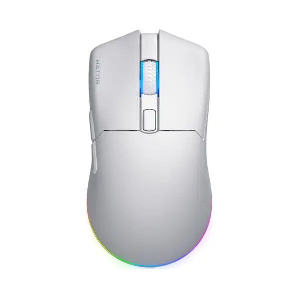 Hator Pulsar 3 Wireless muis Gamen Ambidextrous Rf Wireless + Bluetooth + Usb Type-C Optisch 12000 Dpi thumbnail