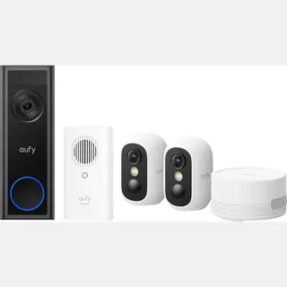 Eufy Video Deurbel C30 - EufyCam C35 - Beveiligingsset - 2K-resolutie - Lokale Opslag