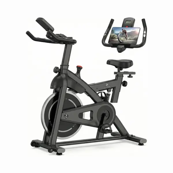 Lugia Velo Heimtrainer – Fitnessfahrrad Für Lange Benutzer – Premium Federung & Dämpfung – Extra Leichtgängig & Leise – Verstellbarer thumbnail