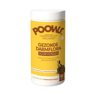 Poows Gesunde Darmflora - 60 Stück