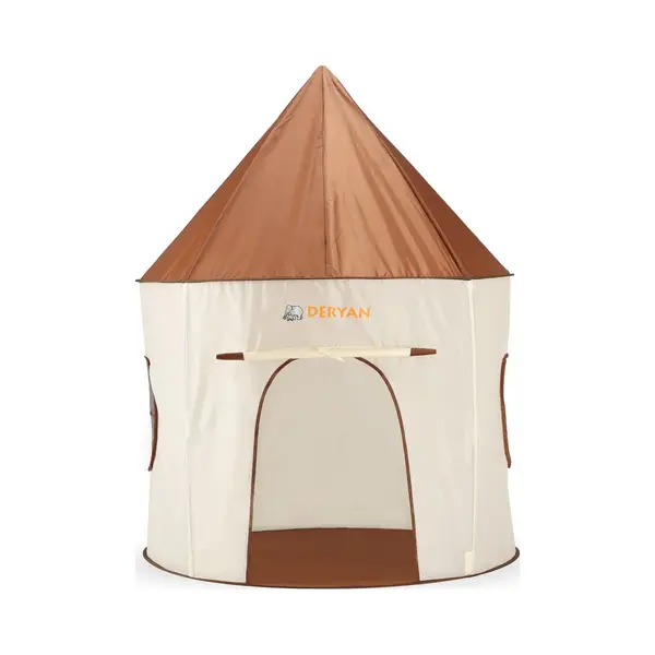 Deryan Luxe Speeltent - Speelkasteel - Bruin thumbnail