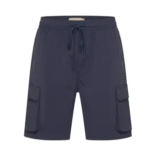 Mario Russo Cargo Short Zeno - Korte Broek Heren Met Zakken - Cargo Broeken - Shorts Heren - Wandelbroek - Werkbroek - Navy