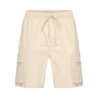Mario Russo Cargo Short Zeno - Korte Broek Heren Met Zakken - Cargo Broeken - Shorts Heren - Wandelbroek - Werkbroek - Beige