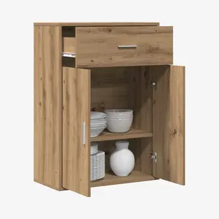 VidaXL Sideboard Artisan-Eiche 60 X 30 X 84 Cm Holzwerkstoff